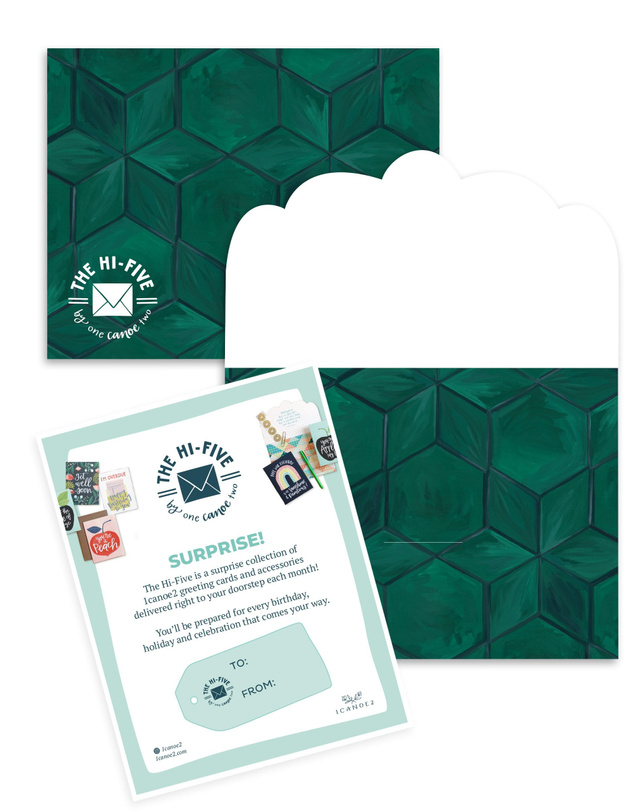 Digital Printable Gift Announcement - Gifted Subscription, 3 of 3