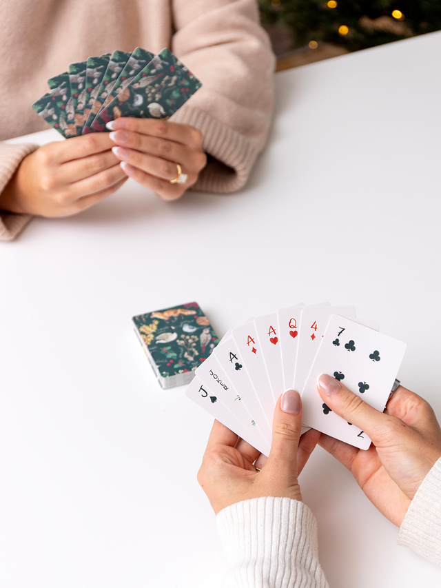 Winter Flora & Fauna Deck of Playing Cards, 4 of 4