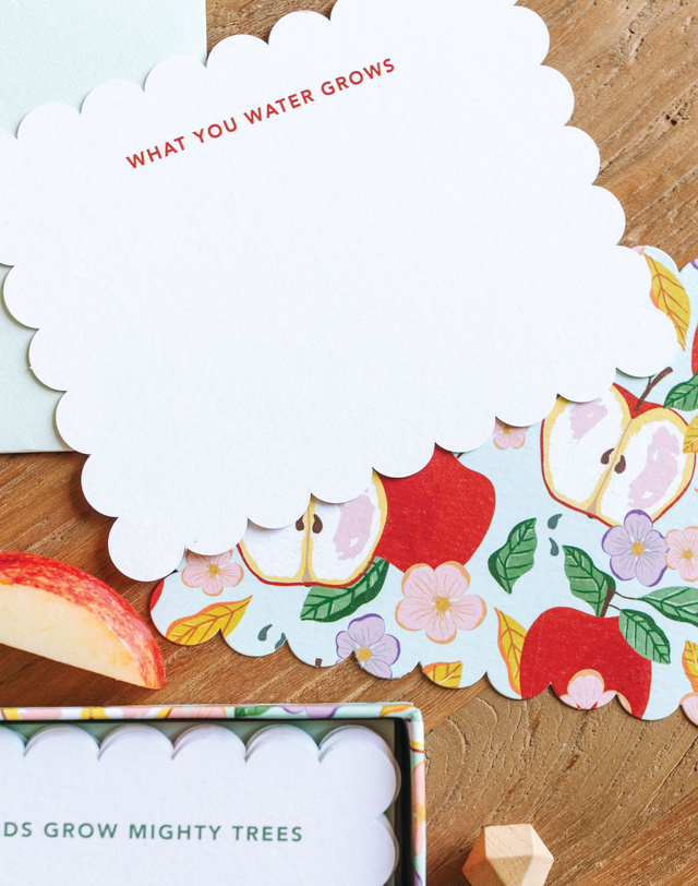 Apple Tree Assorted Notecard Set, 4 of 7