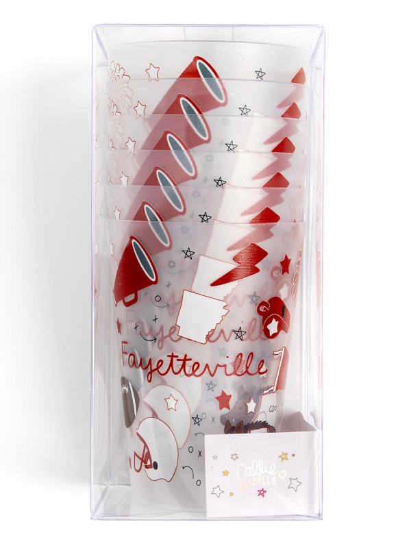 Fayetteville Football Game Day 16oz Stadium Cups, 2 of 3