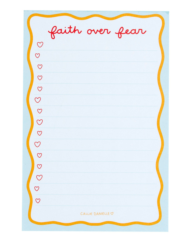 Faith Over Fear Notepad, 1 of 6