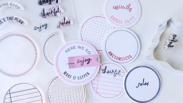 Stamp Set : 6×8 This Happened Circle Seals, 3 of 6
