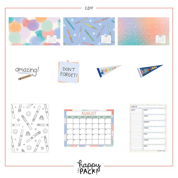 August 2022 Happy Pack, 1 of 2