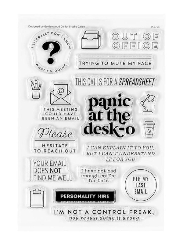 Stamp Set : 4×6 Work Day by Goldenwood Co, 1 of 4