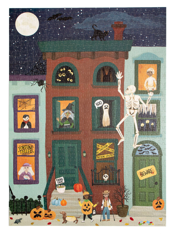 Spooky City - 1,000 Piece Halloween Jigsaw Puzzle, 4 of 6