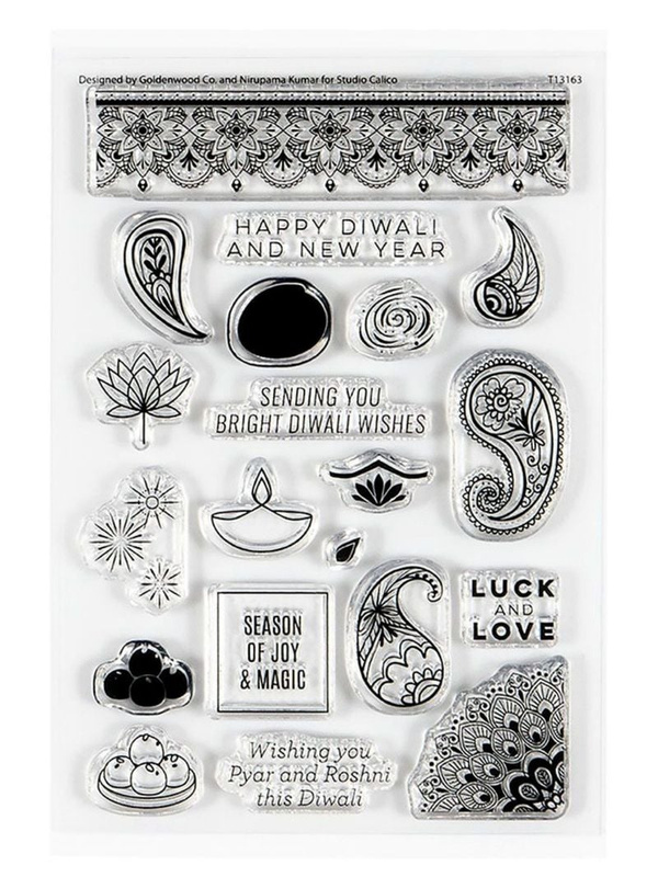 Stamp Set : 4×6 Diwali by Goldenwood Co + Nirupama Kumar, 1 of 1