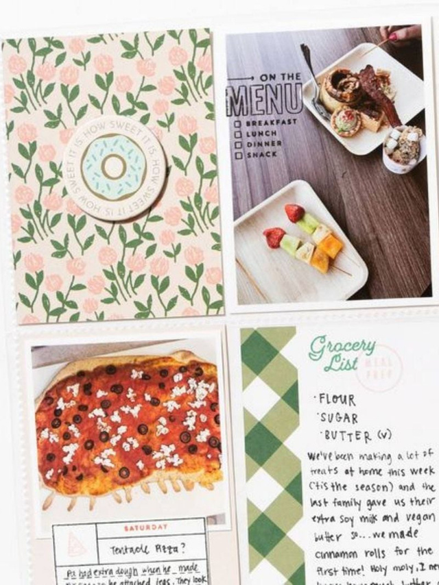 Stamp Set : 4×6 Meal Planner by Goldenwood Co, 3 of 6