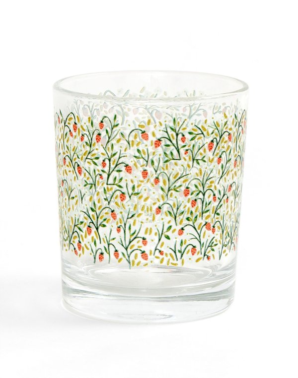 Strawberry Meadow 7.5oz Short Juice Glass, 3 of 3