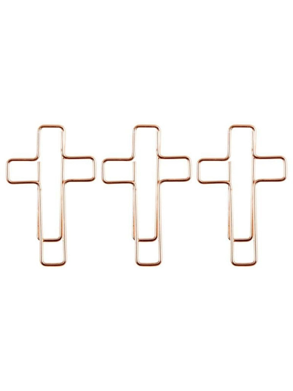 Gold Cross Paperclips, 1 of 5