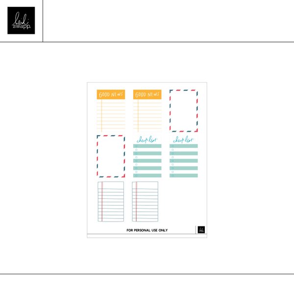 Digital Good News Notepad, 1 of 1