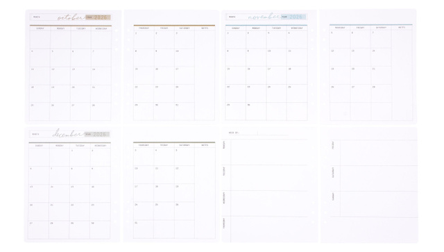 Stop The Blur Memory Planner Quarterly Kit 04, 3 of 19