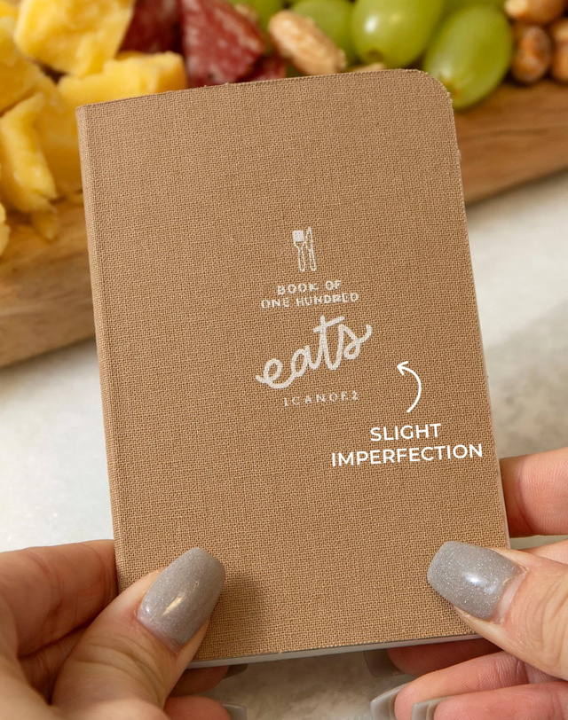 One Hundred Eats Journal, 1 of 5