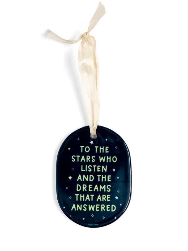 To The Stars Who Listen Romantasy Christmas Ornament, 2 of 2