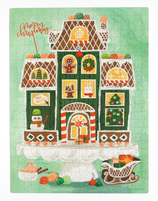 Gingerbread Christmas - 500 Piece Jigsaw Puzzle, 4 of 9