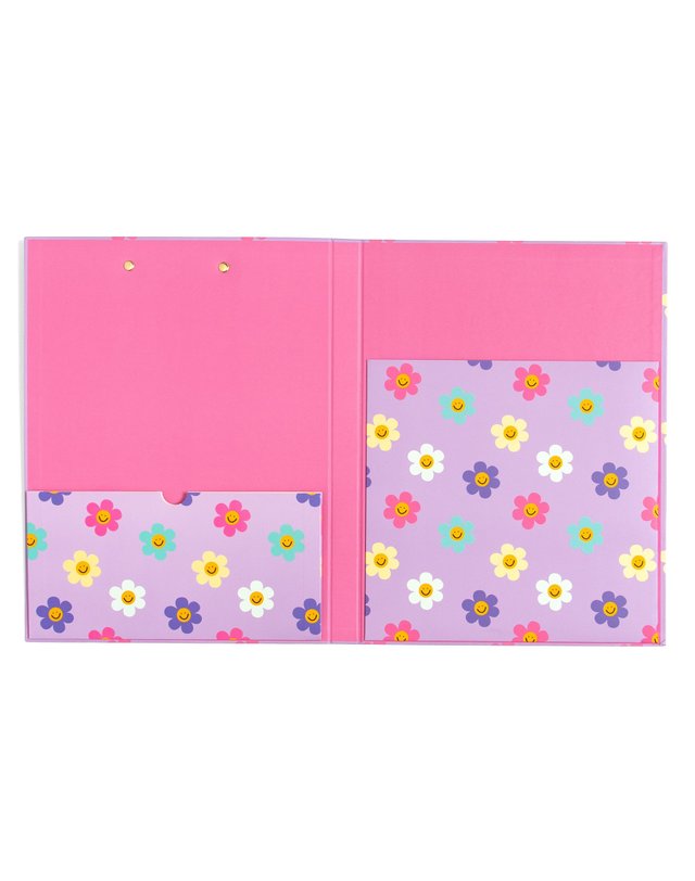 Happy Daisy Clipfolio with Lined Notepad, 4 of 7