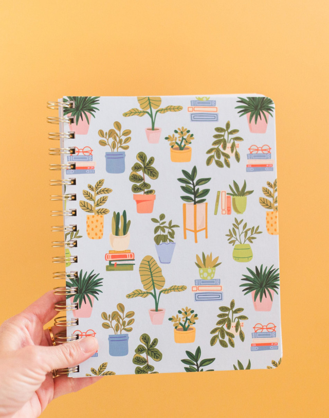 Potted Plants Spiral Notebook, 3 of 6