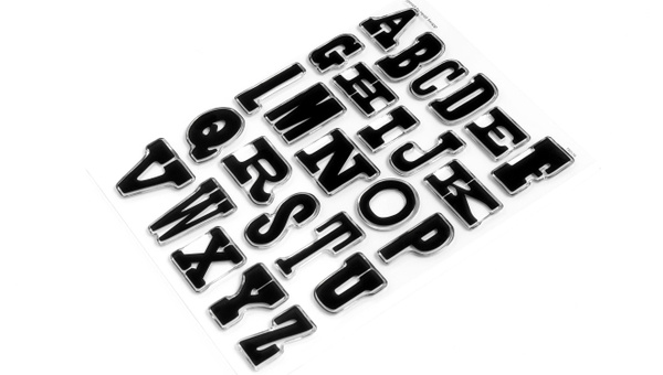 Stamp Set : 6×8 Typeset Alpha, 2 of 5