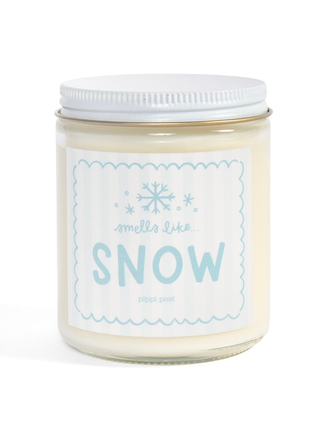 Smells Like Snow Scented Soy Hand-Poured Candle, 2 of 2