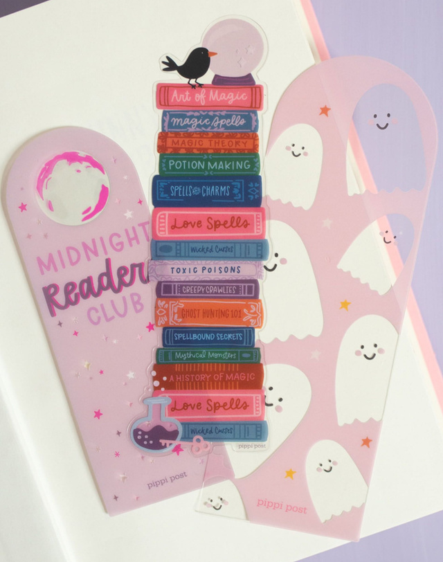 Ghosts Transparent Bookmark, 3 of 5