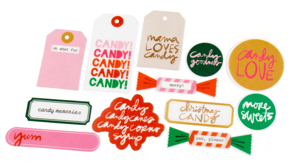December Daily® 2026 Vellum Candy Die Cuts, 2 of 3