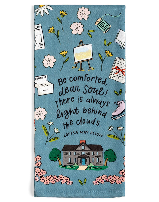 Be Comforted Little Women Tea Towel, 4 of 4