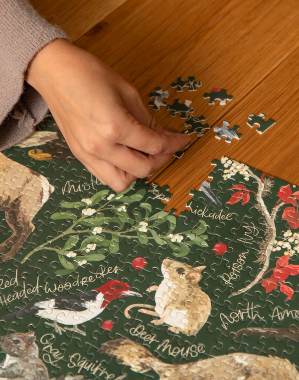 Winter Flora & Fauna - 1,000 Piece Jigsaw Puzzle, 7 of 7