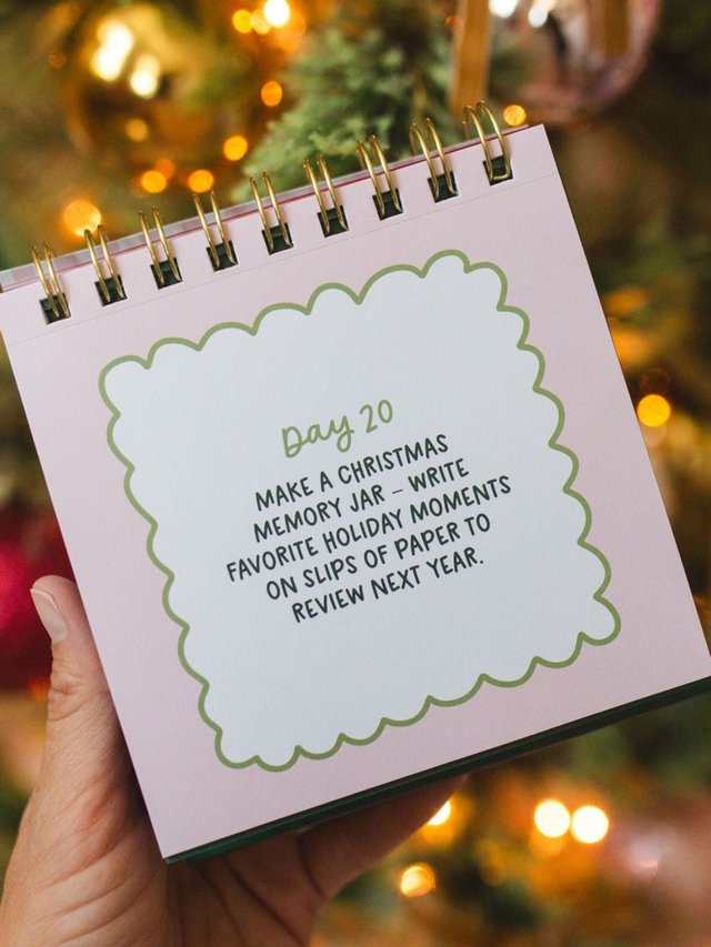25 Days Of Christmas - Quotes + Prompts Advent Desk Calendar, 4 of 13