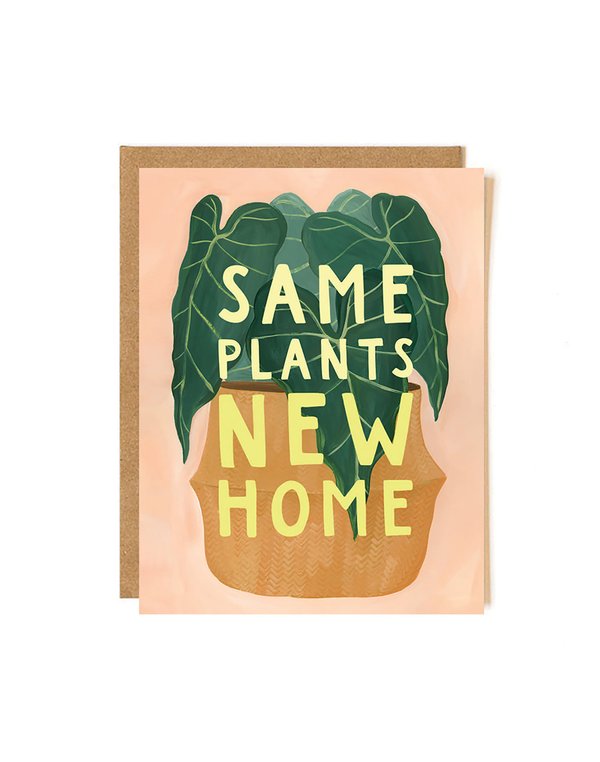 Same Plants Greeting Card, 1 of 1