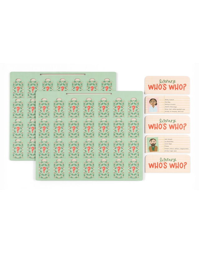 Literary Who's Who - Clues & Guessing Game, 9 of 10