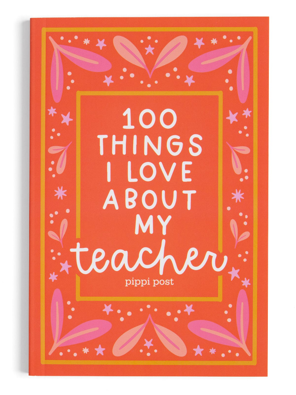 100 Things I Love About My Teachers Prompted Journal, 1 of 8