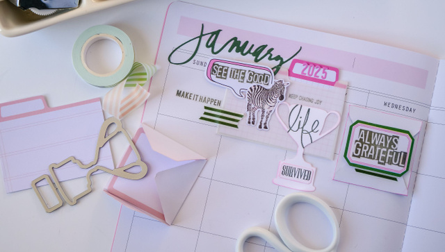 Stop The Blur Memory Planner Kit - December 2024, 6 of 12