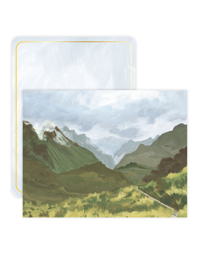 Landscape Envelope Flat Note Set, 6 of 9