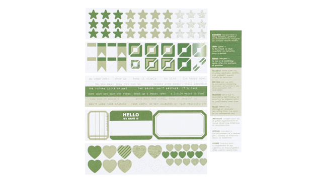 Color Collective Mini Sticker Booklet - Lucky, 1 of 2