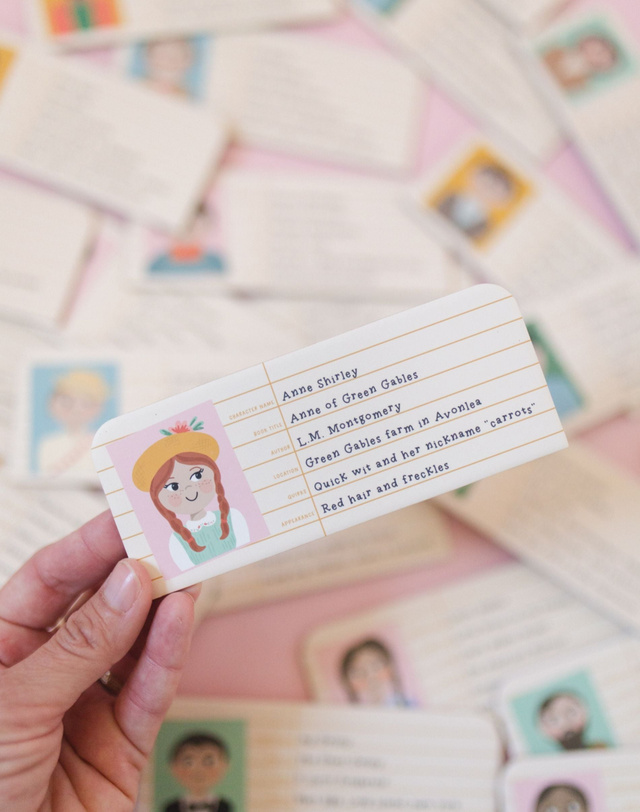 Literary Who's Who - Clues & Guessing Game, 3 of 10