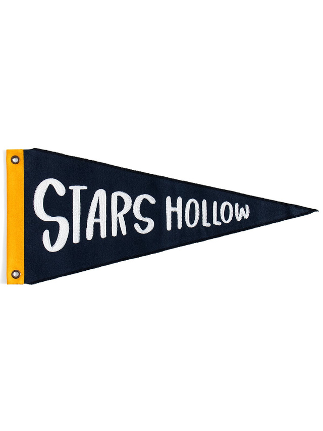 Stars Hollow Pennant Flag Canvas Wall Banner, 2 of 3