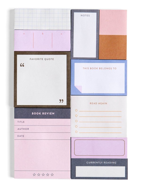 Sticky Note Notepads - Set of 10 Reader Edition, 1 of 1