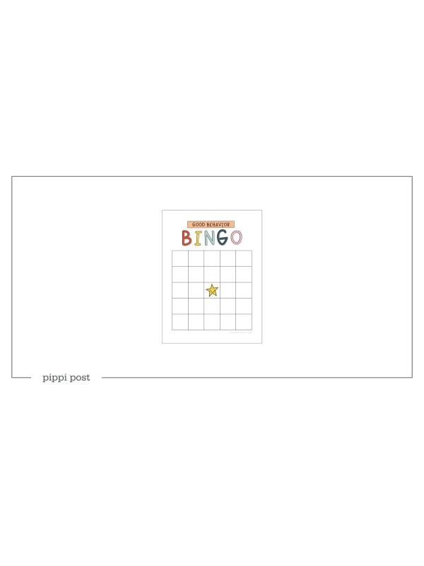 Good Behavior Digital Bingo Chart, 3 of 3