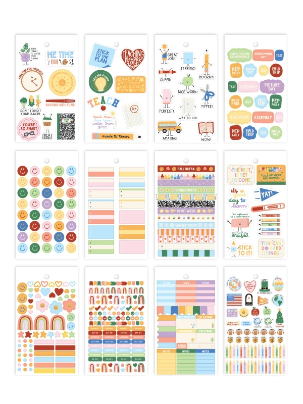 Planner Sticker Club – Positivity & Planning Sticker Book, 3 of 7