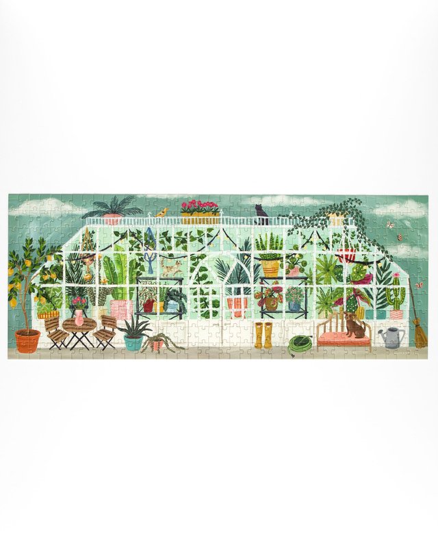 Greenhouse Panoramic - 400 Piece Jigsaw Puzzle, 4 of 8