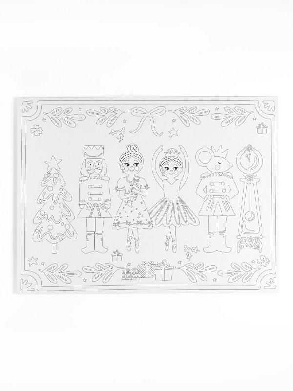 The Nutcracker Coloring Christmas Placemats, 5 of 6