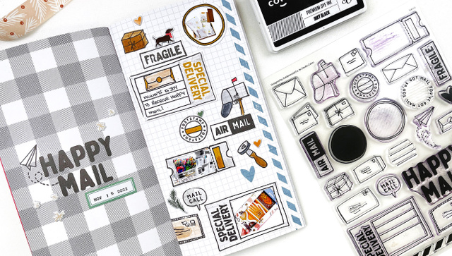 You've Got Mail Stamp Kit, 3 of 7