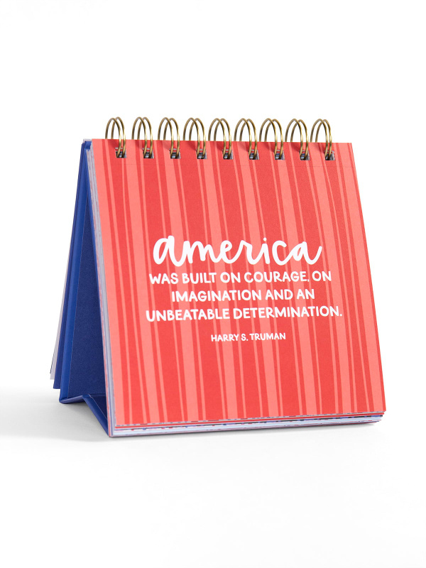52 Weeks of America Quotes Flip Desk Calendar, 9 of 14