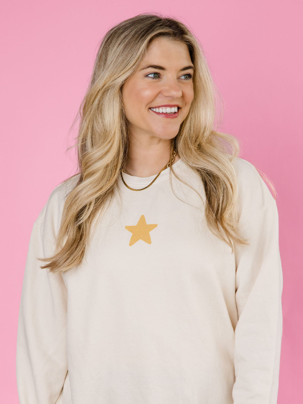 Joy to the World Christmas Sweatshirt - Ivory, 2 of 5