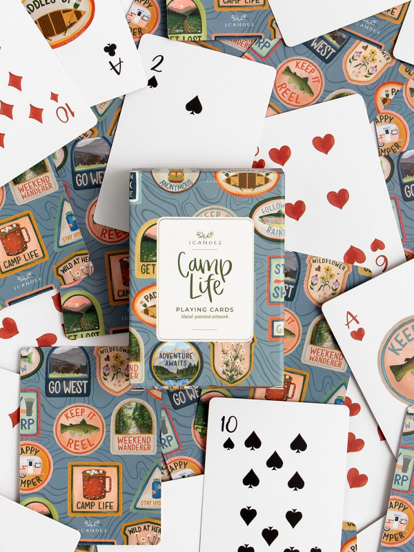 Camp Life Deck of Playing Cards, 2 of 3