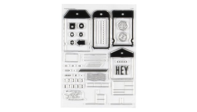 Stamp Set : 6×8 Tag Basics, 1 of 5