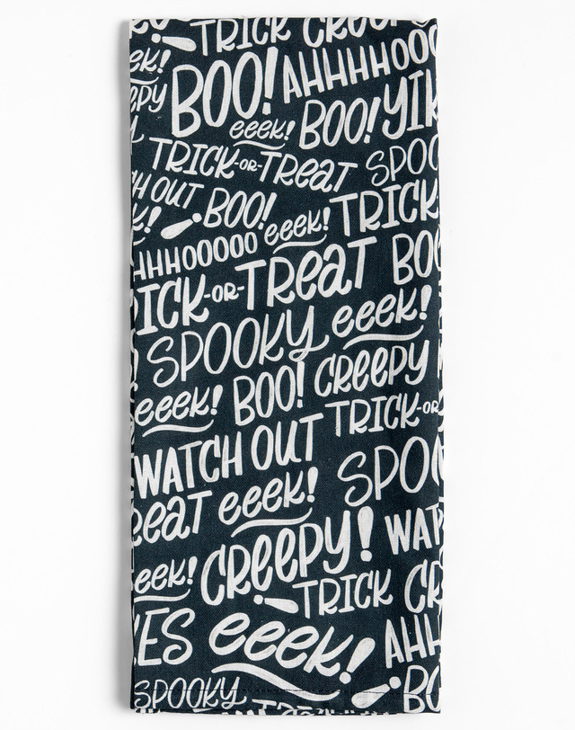 Boo! Halloween Kitchen Towel, 3 of 3