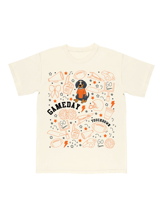 Knoxville Football Game Day Tee - Ivory, 5 of 6