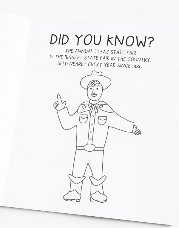 Texas Forever Western Coloring Book , 3 of 6