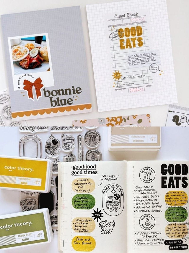 Stamp Set : 6×8 Good Eats, 3 of 4