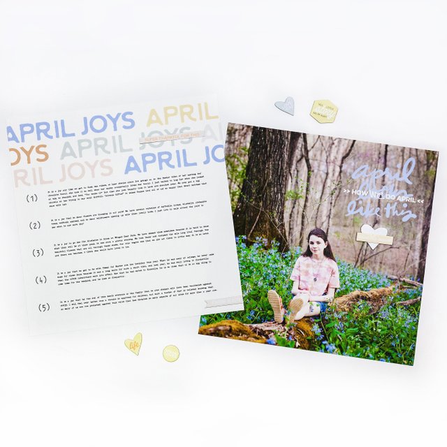 April Looks Like This, 1 of 2